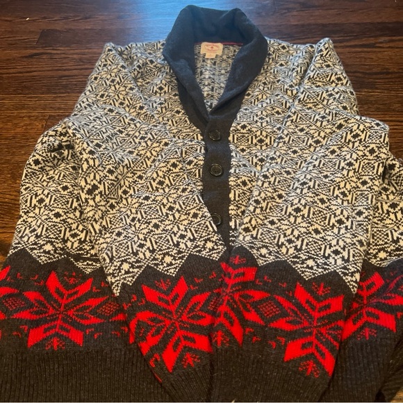 Brooks Brothers Italian Yarn Cardigan Sweater Sz L - Picture 6 of 6